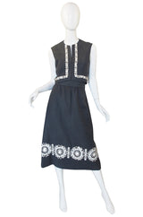 1970 Embellished J.G. Couture Vest & Skirt