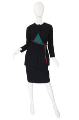 1990s Geoffrey Beene Suit with Applique