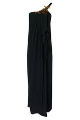 Pre-Fall 2012 Gucci Embellished One Shoulder Ad Campaign Dress