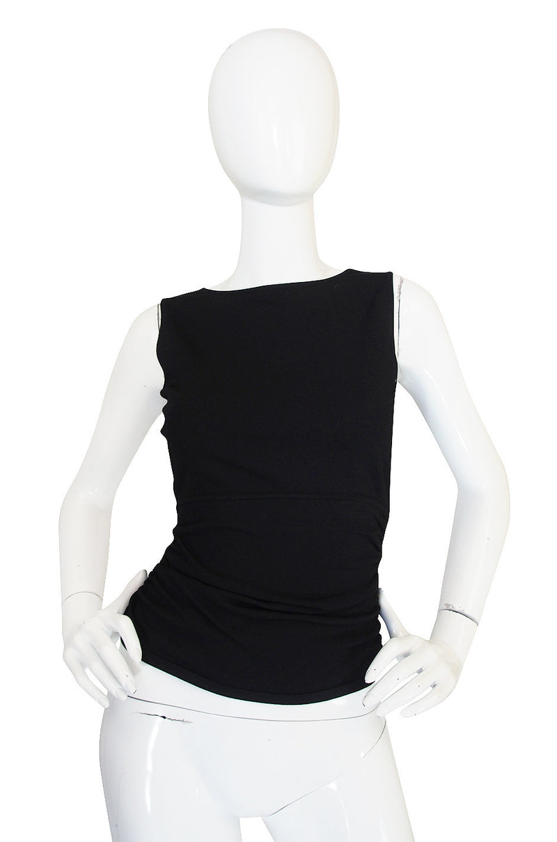 【2024年】お歳暮ギフト Top Tank Knit Black Gucci for Ford Tom c1996 – Couture Shrimpton トップス