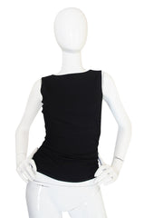 c1996 Tom Ford for Gucci Black Knit Tank Top