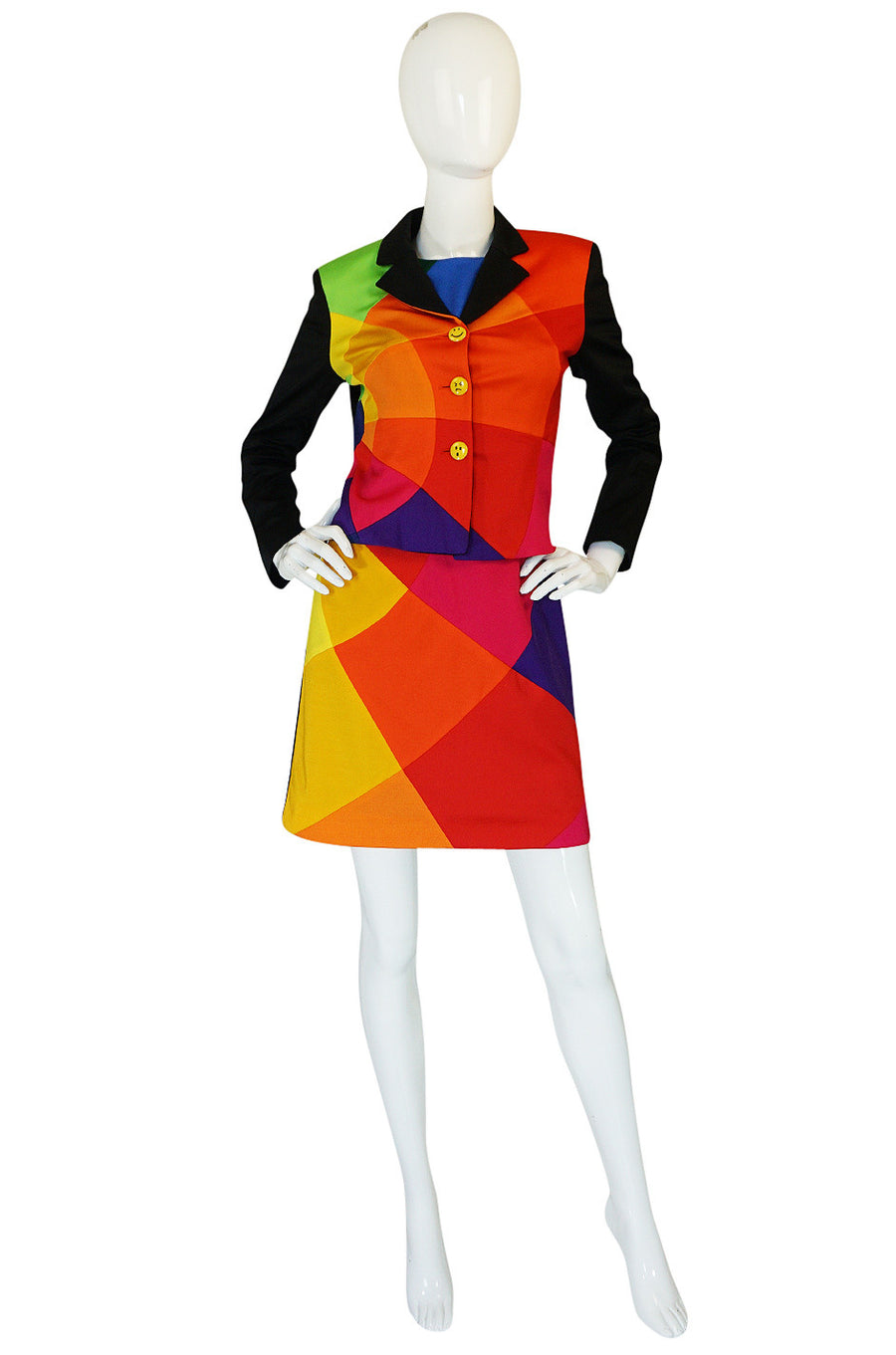 【関税＆送料込み】Moschino Jacket Dress luxury-women-moschino-couture-
