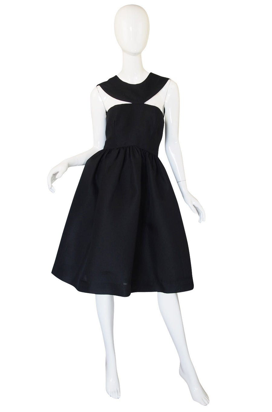 1970s Bill Blass Cut Out Cocktail Dress  Shrimpton Couture