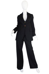 Rare 1990s Vivienne Westwood Black Tuxedo Suit