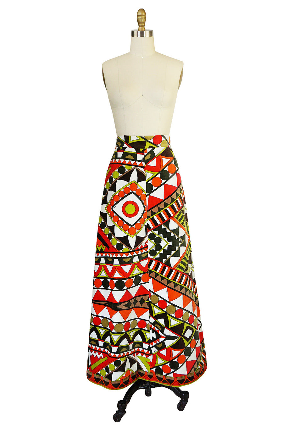 Beautiful 1960s Velvet Emilio Pucci Maxi Skirt – Shrimpton Couture