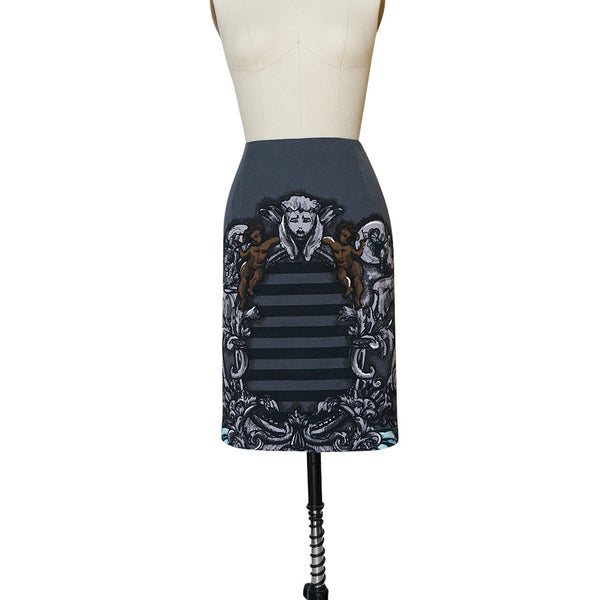 PRADA 2011 フレアスカート PRADA 2011 フレアスカート Prada S/S 2011 monkey print skirt