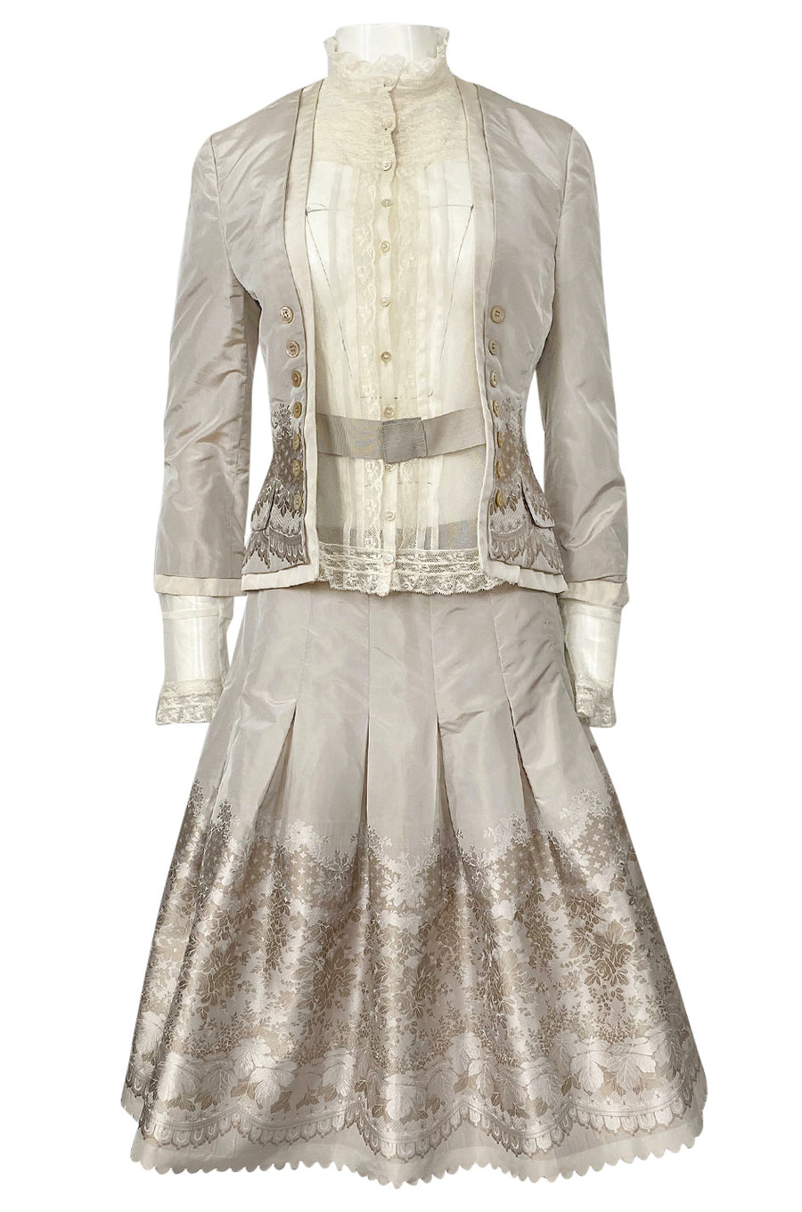 ALEXANDER McQUEEN 2005AW プリーツスカート Spring 2005 Alexander McQueen 'It's Only a Game' Runway Skirt