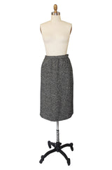 1980s Yves Saint Laurent Tweed Skirt