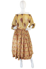 Early 1970s Lanvin Paris Skirt & Top or Dress