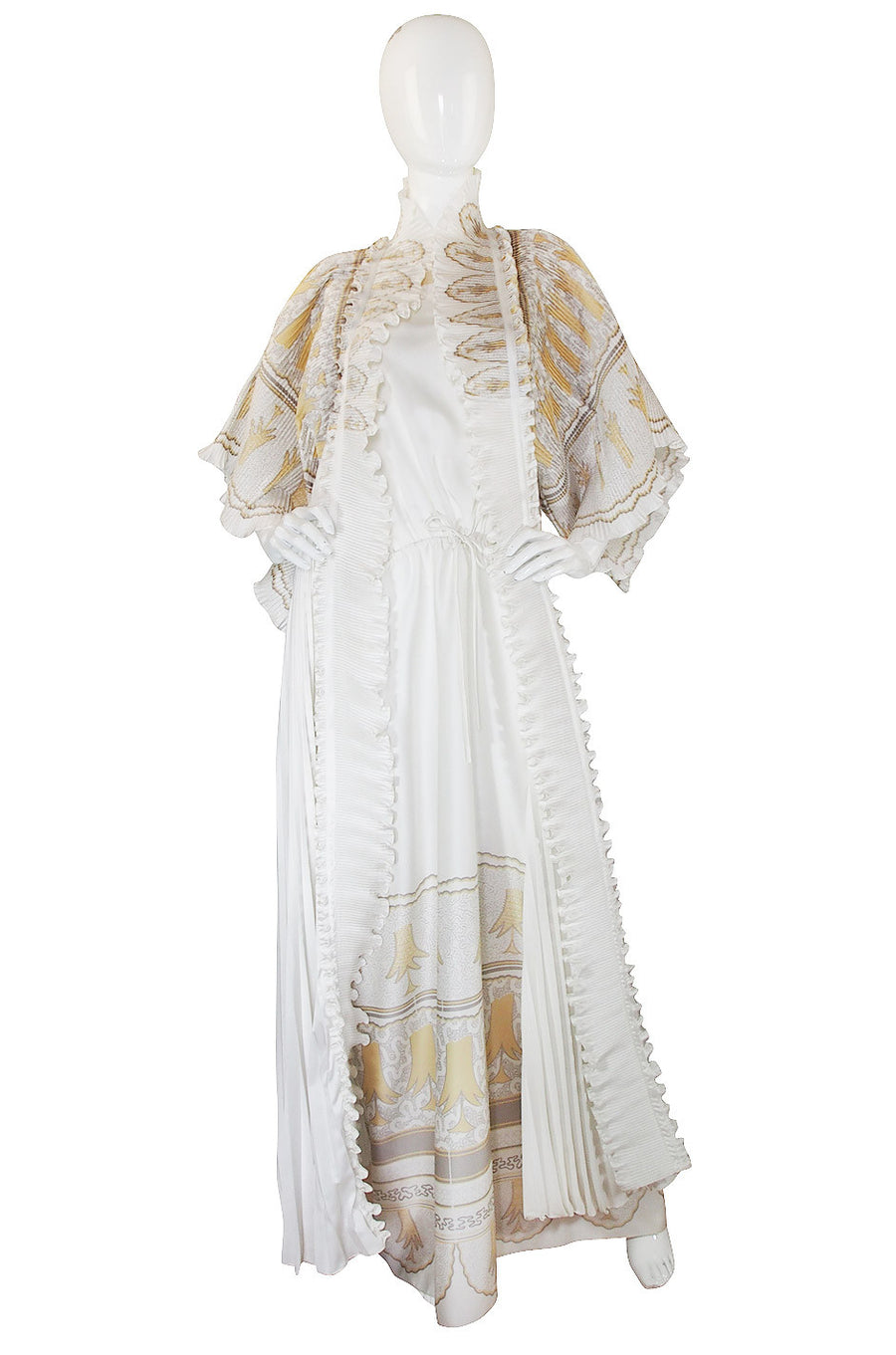 DRESS DREPAN ドレス　ドレパン　10個セット　③ 1973 Zandra Rhodes Dramatic Printed Pleat Set – Shrimpton Couture