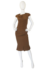 F2008 Yves Saint Laurent Silk Fitted Dress