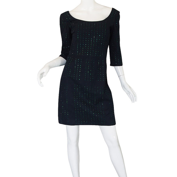 catherine malandrino nailhead bead dress Le Thanh Hoa AURORA OVERALL BEADED MAXI DRESS