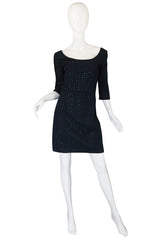 Recent Miu Miu Dress with Green Rhinestones