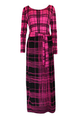 1970s Mr. Dino Pink Graphic Print Jersey Body Suit & Skirt Set