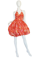 Rare c1958-1960 Norman Norell Silk Taffeta "Bubble" Dress
