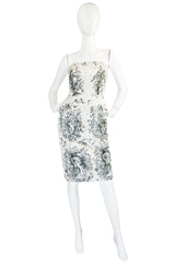 F/W 2007 Jean Paul Gaultier Baroque Strapless Silk Dress