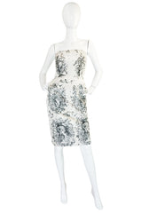 F/W 2007 Jean Paul Gaultier Baroque Strapless Silk Dress