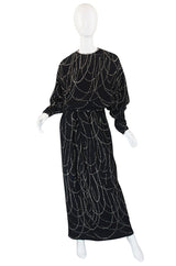 1960s George Halley Glitter & Silk 2 piece