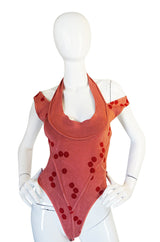 Spring 1991 Collection Azzedine Alaia Dot Body Suit