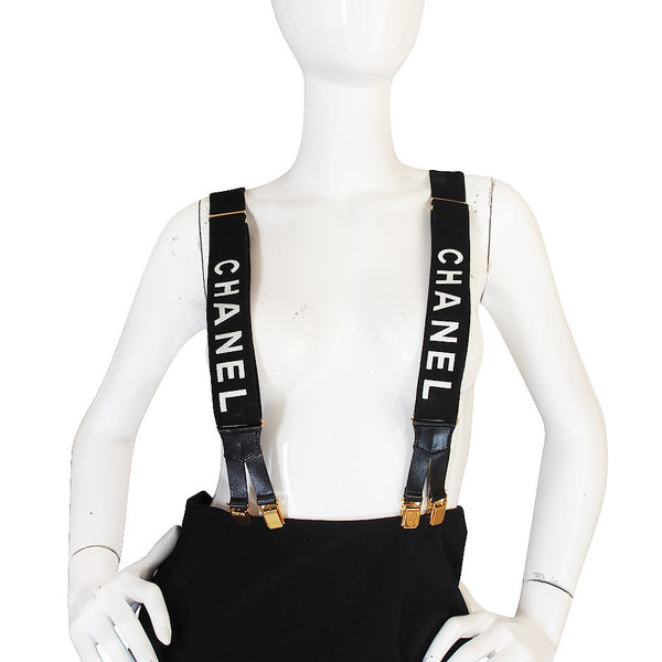 Early 2000s Iconic Vintage Chanel Suspenders – Shrimpton Couture