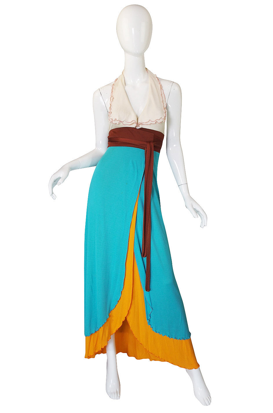 1972 Stephen Burrows Museum Exhibit Dress – Shrimpton Couture