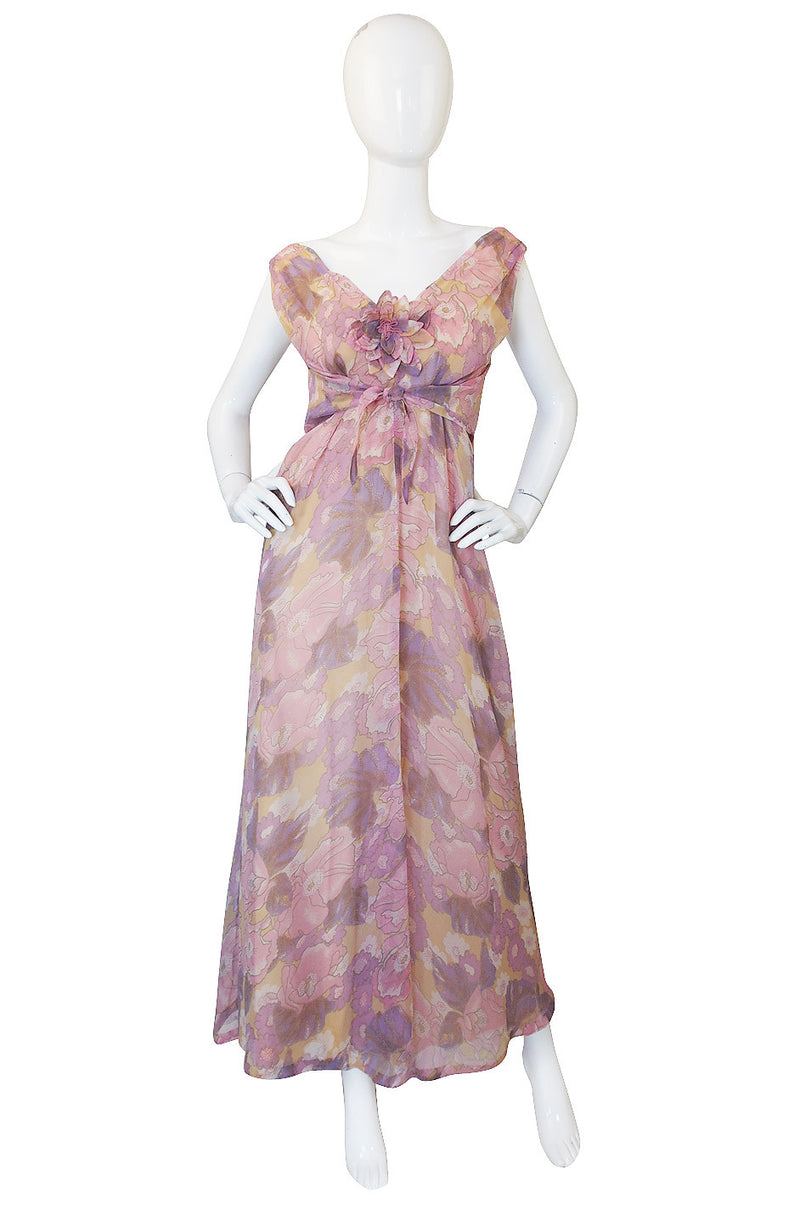 1970s Giorgio di Sant Angelo Backless Dress & Jacket