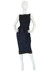 Recent Giambattista Valli Fine SIlk Dress w Crystal Detailed Hem