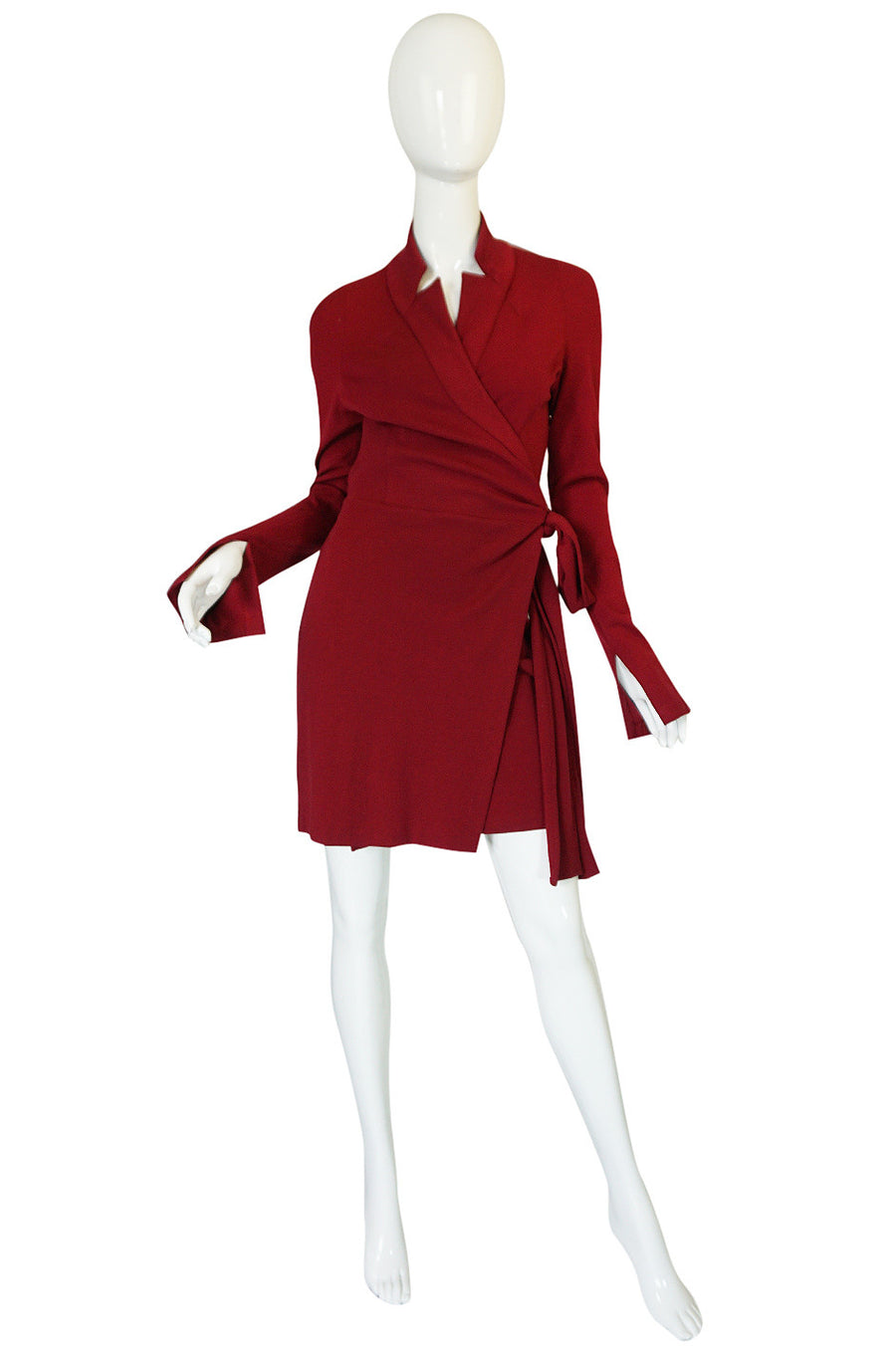 Recent Red Diane Von Furstenberg Wrap Dress – Shrimpton Couture