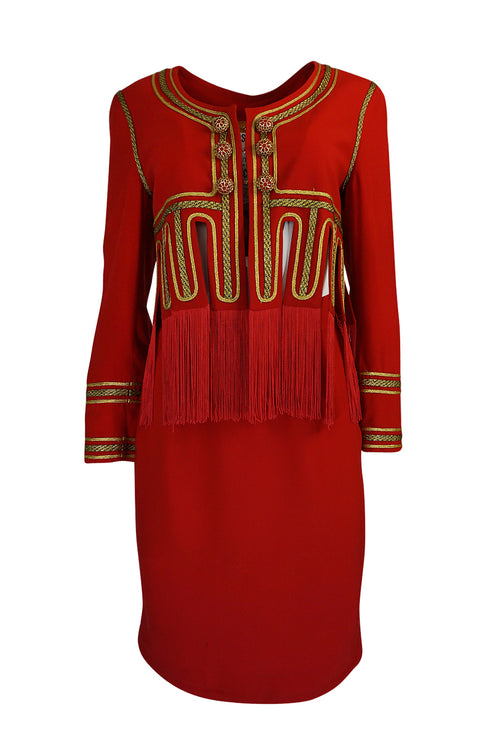 Rare 1989 Moschino Couture "Cruise Me Baby" I Love Venice Suit