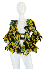 Museum Held 1969 Ossie Clark Top w Celia Birtwell Candy Flower Print