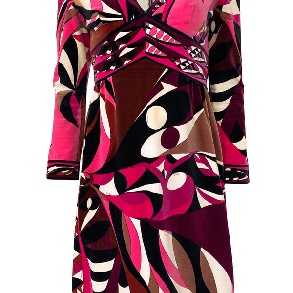 1960s Velvet Dress Emilio Pucci - Gem