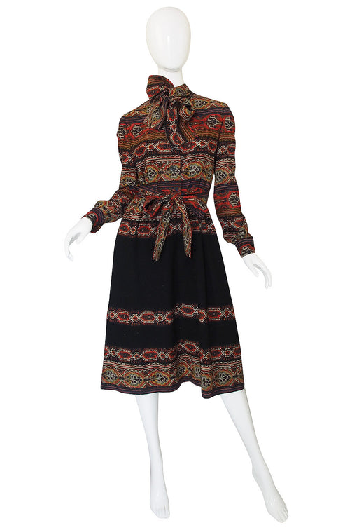 1960s Oscar de la Renta Dress & Shawl