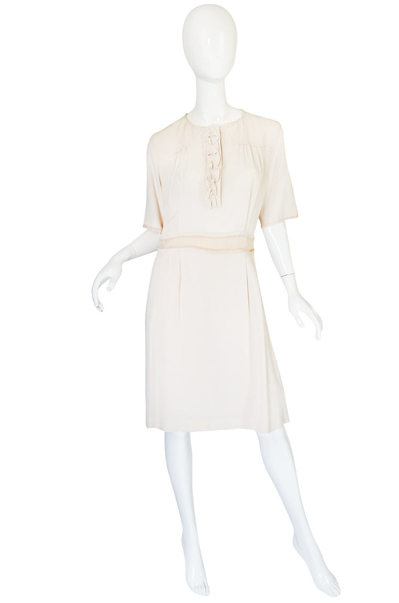 Early 2000s Blush Cream Silk Chloe Dress – Shrimpton Couture