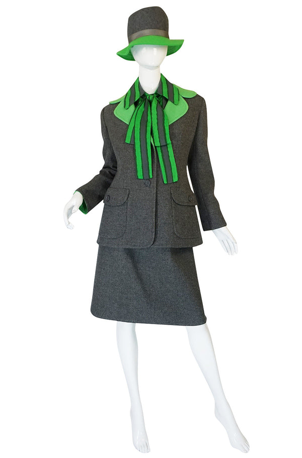 1972 Demi-Couture Marc Bohan Christian Dior 5-Piece Suit Set