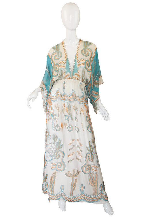 s/s 1976 Cactus Cowboy Zandra Rhodes Gown