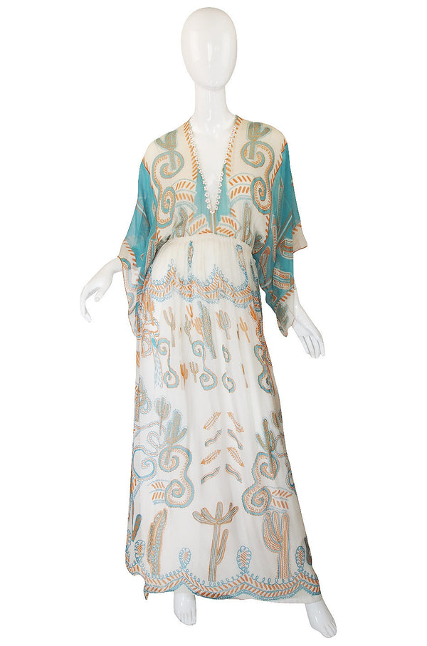 s/s 1976 Cactus Cowboy Zandra Rhodes Gown