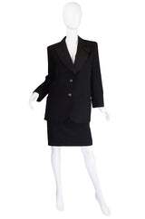 1970s Yves Saint Laurent "Le Smoking" Tuxedo Suit