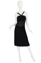 2008C Chanel Resort Runway Knit Bandage Halter Top Dress