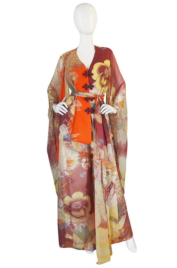 1966-69 Couture Hanae Mori Set As Seen at The Met