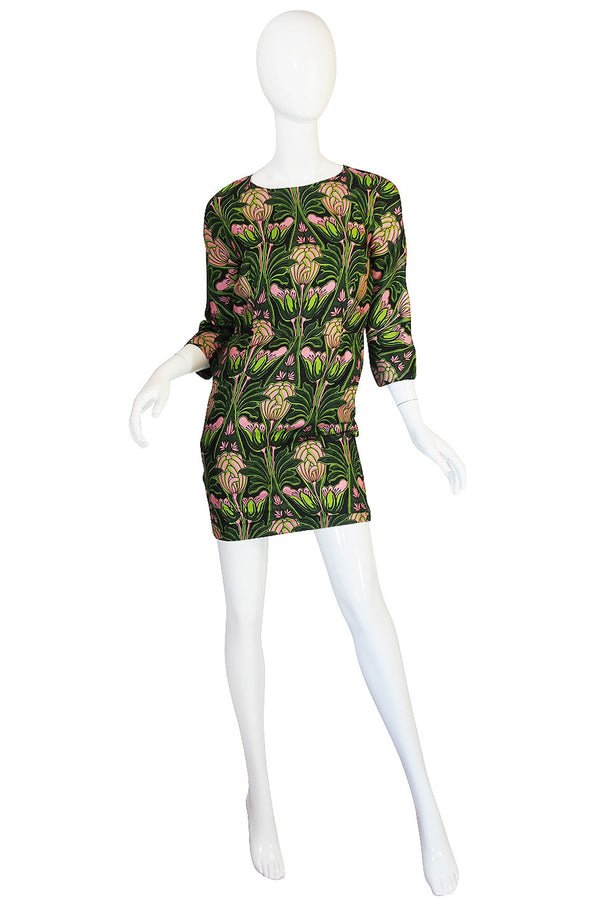 F/W 2003 Prada Holliday & Brown Collab Silk Dress