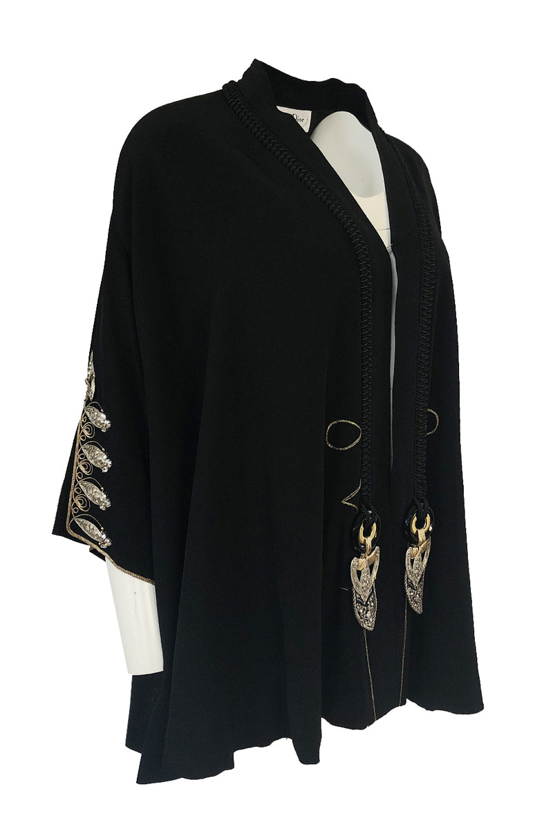 Spring 1994 Christian Dior by Gianfranco Ferre Jacket w Metal Accents