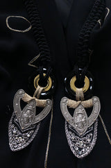 Spring 1994 Christian Dior by Gianfranco Ferre Jacket w Metal Accents