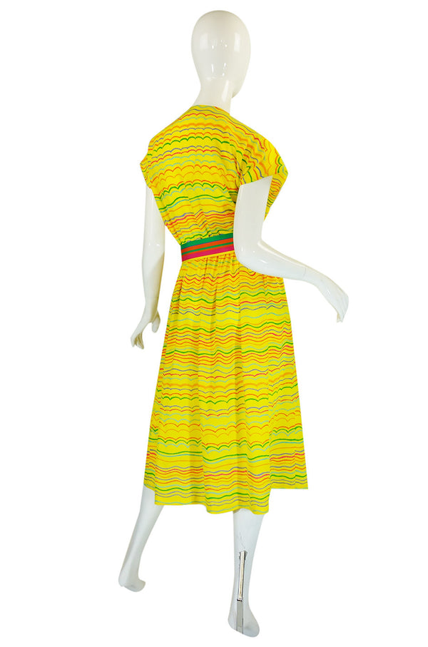 Spring 1979 Important Halston Plunge Dress