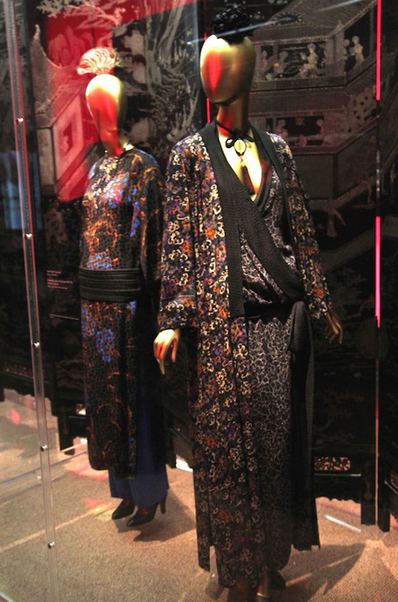Important A/W 1977 "Les Chinoises" Yves Saint Laurent Haute Couture Tassel Dress