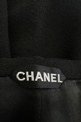 Spring 2006 Chanel by Karl Lagerfeld Haute Couture Pant Set w Detachable Collar & Sleeves