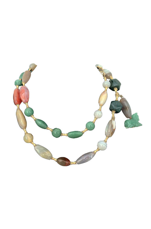 WILLIAM de LILLO Sautoir Necklace ca.1973
