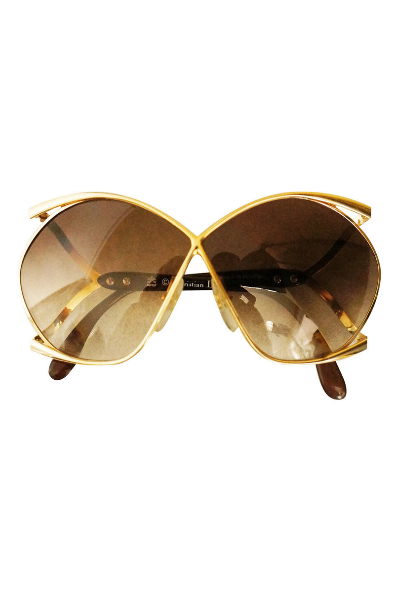 1970s Christian Dior Butterfly Sunnies