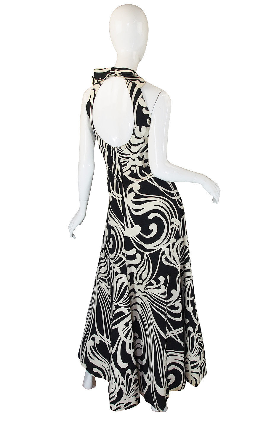 1970s Geoffrey Beene Couture Backless Jumpsuit & Jacket
