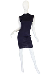 1980s Early Azzedine Alaia Dress & Jacket Purple Set