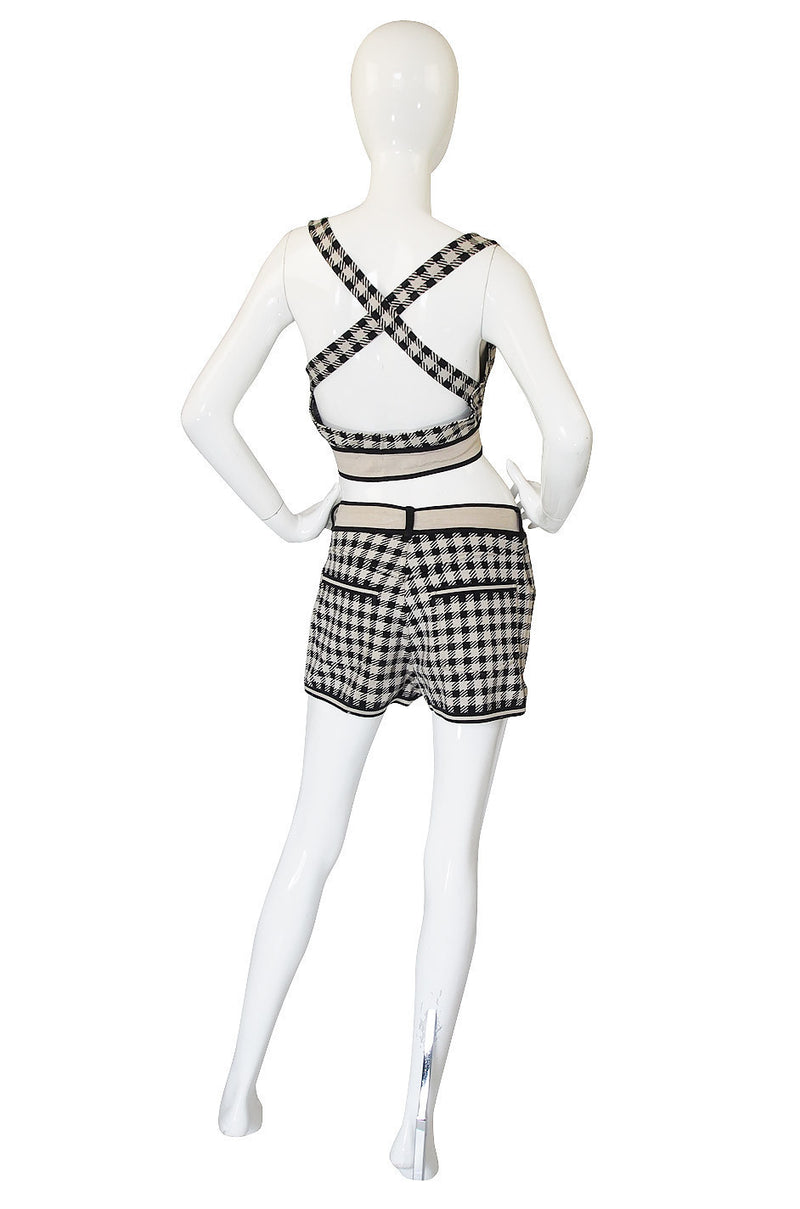 Spring 1991 Museum Held Alaia 'Tati" Short & Bra Top